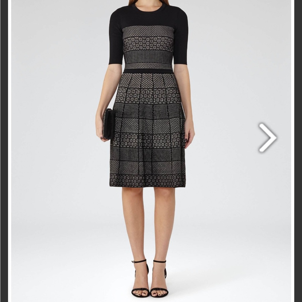Reiss Alithia Knitted Dress